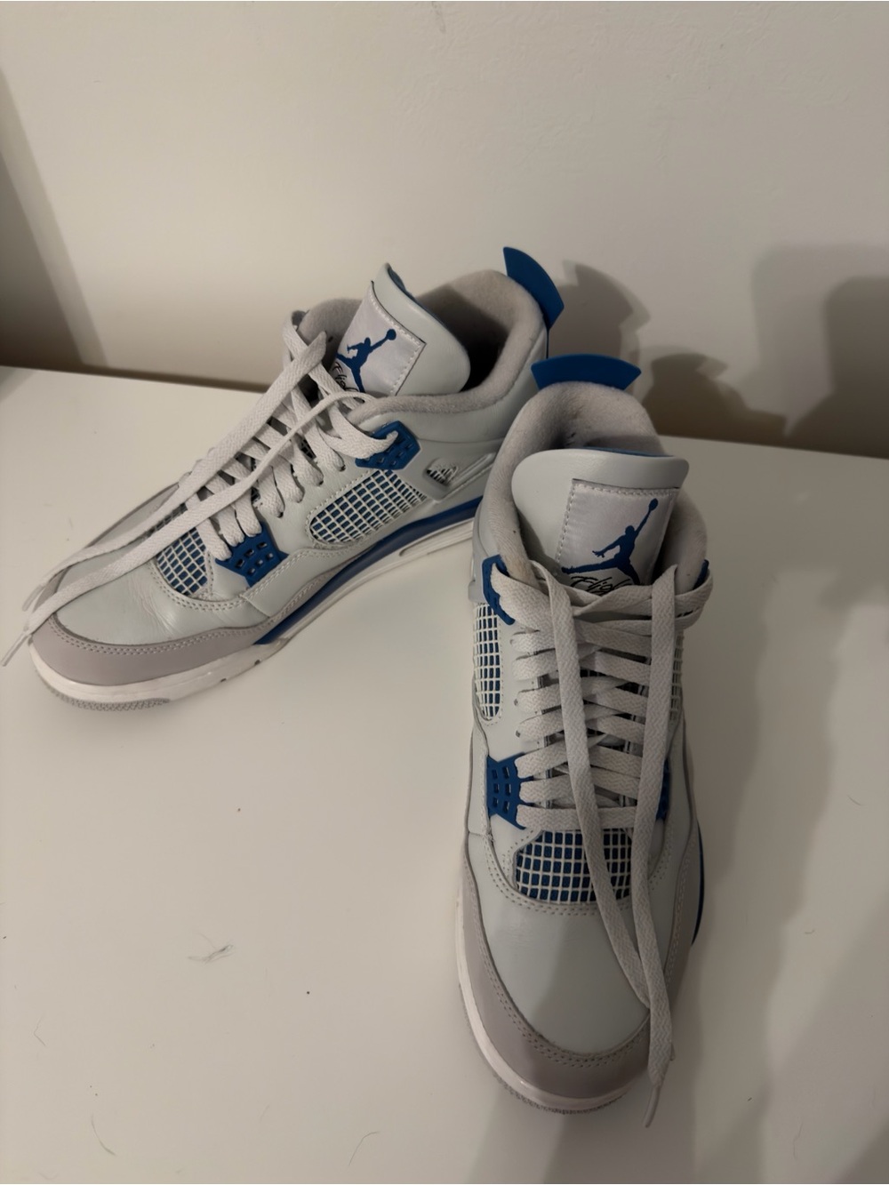 Air Jordan 4 Retro Men’s Sneakers — Military Blue